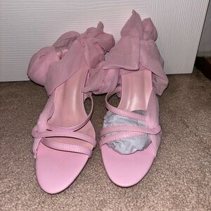 Pretty Little Thing Pink Heel